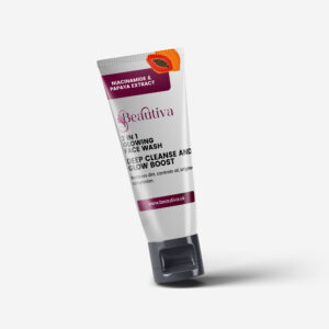 Beautiva Brightening Face Wash – A Gentle Cleanser with Papaya Extract